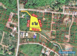 3 Rai Of Land For Sale In Sattahip (Plutaluang) -  Land For Sale In Sattahip, Na Jomtien