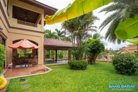 Two Storey Pool Villa With Lake View For Sale - 5 Bedrooms House For Sale In Na-Jomtien, Na Jomtien