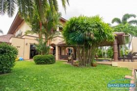 Two Storey Pool Villa With Lake View For Sale - 5 Bedrooms House For Sale In Na-Jomtien, Na Jomtien