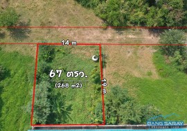 Plot Of Land For Sale In Bang Saray Beachside, Close To Bang Saray Beach. -  Land For Sale In Bang Saray, Na Jomtien