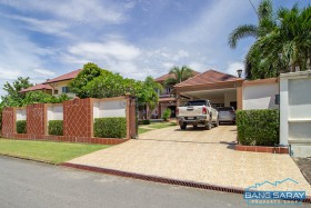 Beautiful, 2 Story House With Sea View For Sale - 5 Bedroom Up House For Sale In Bang Saray, Na Jomtien