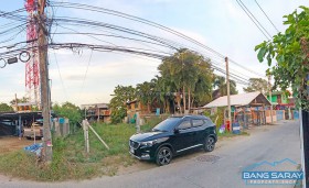 Land For Sale In Bang Saray Beachside, Only 700m. To The Beach -  Land For Sale In Bang Saray, Na Jomtien