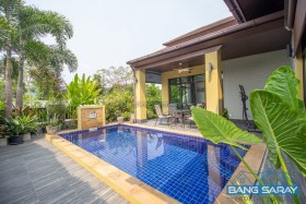 Ocean Side, Pool Villa With Contemporary Interior Design - 2 Bedrooms House For Sale In Bang Saray, Na Jomtien