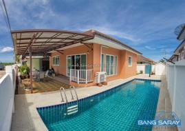 Pool Villa For Sale In Bang Saray Fully Furnished Plus Electrical Appliances - 2 Bedrooms House For Sale In Bang Saray, Na Jomtien