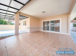Single House For Rent In Bang Saray - Near J Market - 2 Bedrooms House For Rent In Bang Saray, Na Jomtien