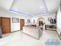 Pool Villa With Fully Furnished For Sale - 2 Bedrooms House For Sale In Bang Saray, Na Jomtien