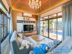 Pool Villa For Sale In Ocean Side Bang Saray - 3 Bedrooms House For Sale In Bang Saray, Na Jomtien