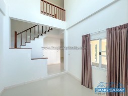Two Story Corner Plot For Sale. Only 1.5km From The Beach - 3 Bedrooms House For Sale In Bang Saray, Na Jomtien