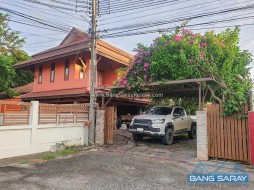 Two Storey House For Sale, 400m. From Sukhumvit Rd. - 5 Bedrooms House For Sale In Bang Saray, Na Jomtien
