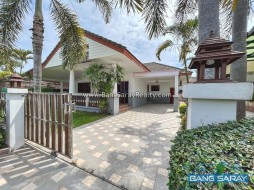 Single Detached House For Sale In Baan Dusit - 3 Bedrooms House For Sale In Na-Jomtien, Na Jomtien