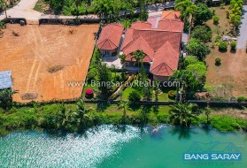 House With Lake Front For Sale - 4 Bedrooms House For Sale In Na-Jomtien, Na Jomtien