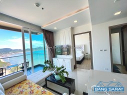 Beach Front Condo For Sale, With Sea View High Floor - 1 Bedroom Condo For Sale In Bang Saray, Na Jomtien