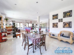 Pool House With Large Corner Plot For Sale - 4 Bedrooms House For Sale In Bang Saray, Na Jomtien