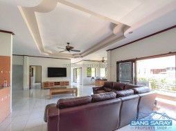 Single Detached House With Large Plot In Bang Saray - 3 Bedrooms House For Sale In Bang Saray, Na Jomtien