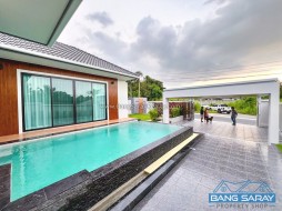 Brand New! Pool Villa For Sale In Bang Saray - 3 Bedrooms House For Sale In Bang Saray, Na Jomtien