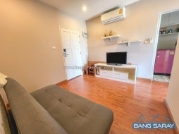 Condo For Sale Only 250m. To The Beach - 1 Bedroom Condo For Sale In Bang Saray, Na Jomtien