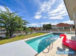 Pool Villa For Sale In Bang Saray. Selling With Yearly Tenant. - 3 Bedrooms House For Sale In Bang Saray, Na Jomtien