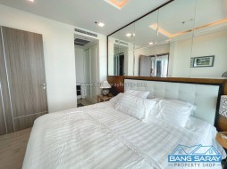 Beachfront Corner Condo For Rent, Sea Views Fl.30 - 1 Bedroom Condo For Rent In Bang Saray, Na Jomtien