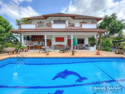 Two Story Pool Villa House For Sale In Bang Saray - 4 Bedrooms House For Sale In Bang Saray, Na Jomtien