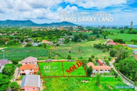 Plot 242 Sqw Of Land For Sale,  3km From Bang Saray Beach -  Land For Sale In Bang Saray, Na Jomtien