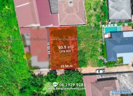 Plot Of Land For Sale In Beachside Of Bang Saray -  Land For Sale In Bang Saray, Na Jomtien