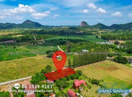  182 & 185 Sqw Land For Sale In Na Jomtien, Near  Wat Yan Reservoir -  Land For Sale In Na-Jomtien, Na Jomtien