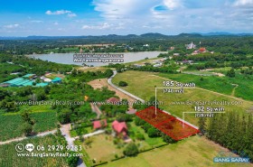  182 & 185 Sqw Land For Sale In Na Jomtien, Near  Wat Yan Reservoir -  Land For Sale In Na-Jomtien, Na Jomtien
