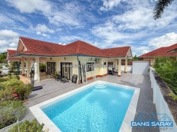 Single House With Private Pool, Bang Saray – Mountain View - 3 Bedrooms House For Sale In Bang Saray, Na Jomtien