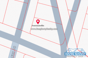 Land For Sale In Sattahip - Secure Community Near Makro -  Land For Sale In Sattahip, Na Jomtien