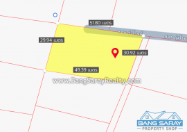 366 Sqw. Land Plot For Sale Bang Saray - Sunplay Road. -  Land For Sale In Bang Saray, Na Jomtien