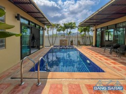 Pool Villa Corner Plot For Rent, Beachside Bang Saray - 3 Bedrooms House For Rent In Bang Saray, Na Jomtien