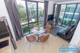 2-Bed Corner Condo For Rent In Bang Saray – Pool View - 2 Bedrooms Condo For Rent In Bang Saray, Na Jomtien