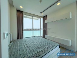 Beachfront Condo For Rent, Corner Unit - 1 Bedroom Condo For Rent In Bang Saray, Na Jomtien
