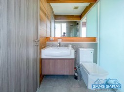 Beachfront Condo For Rent, Corner Unit - 1 Bedroom Condo For Rent In Bang Saray, Na Jomtien