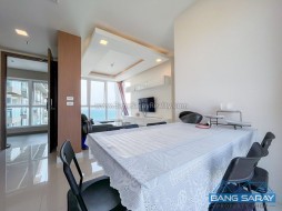 Beachfront Condo For Rent, Corner Unit - 1 Bedroom Condo For Rent In Bang Saray, Na Jomtien