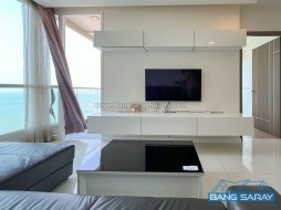 Beachfront Condo For Rent, Corner Unit - 1 Bedroom Condo For Rent In Bang Saray, Na Jomtien