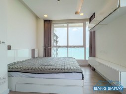 Beachfront Condo For Rent, Corner Unit - 1 Bedroom Condo For Rent In Bang Saray, Na Jomtien