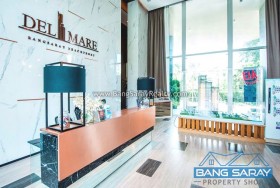 Beachfront Condo For Rent, Corner Unit - 1 Bedroom Condo For Rent In Bang Saray, Na Jomtien