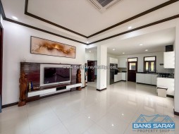Corner House With Private Swimming Pool, Bang Saray - 4 Bedrooms House For Sale And Rent In Bang Saray, Na Jomtien