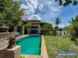 Corner Large Plot House, Private Pool In Bang Saray - 3 Bedrooms House For Sale In Bang Saray, Na Jomtien