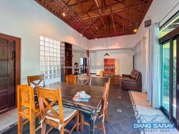 Corner Large Plot House, Private Pool In Bang Saray - 3 Bedrooms House For Sale In Bang Saray, Na Jomtien