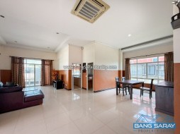 Corner Detached House For Rent In Bang Saray - 3 Bedrooms House For Rent In Bang Saray, Na Jomtien