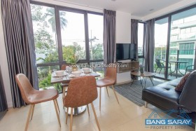 Corner Two Bedroom Condo For Rent In Bang Saray, Pool View - 2 Bedrooms Condo For Sale In Bang Saray, Na Jomtien