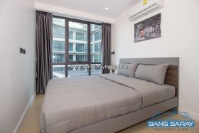 Corner Two Bedroom Condo For Rent In Bang Saray, Pool View - 2 Bedrooms Condo For Sale In Bang Saray, Na Jomtien
